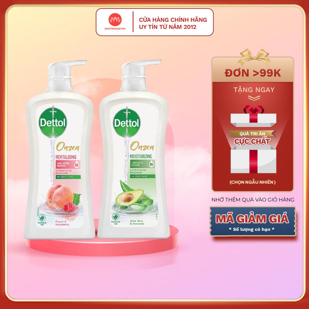 Sữa Tắm Làm Sáng Da Và Cấp Ẩm Cho Cơ Thể Dettol Onzen 950g