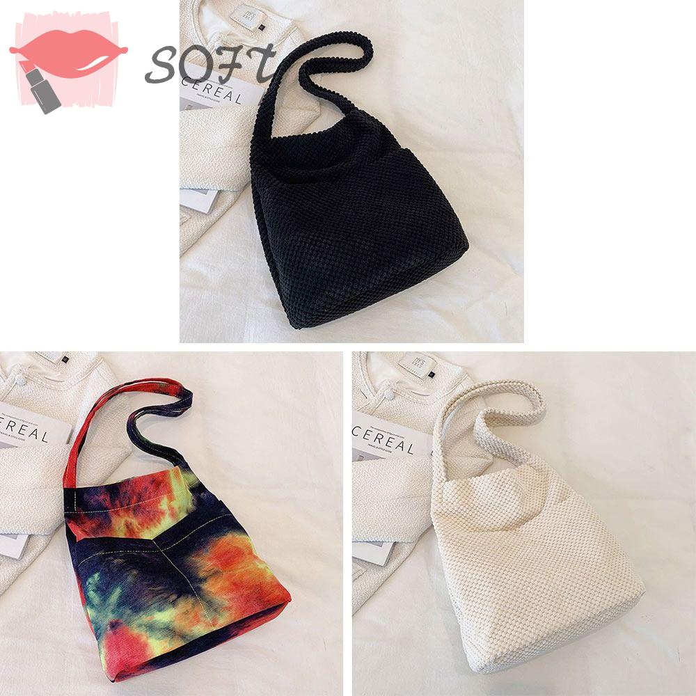 SOFTNESS Túi Xách Học Sinh Ngăn Chứa Rộng