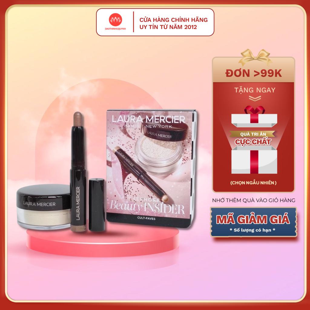 Set phấn phủ LAURA MERCIER MINI