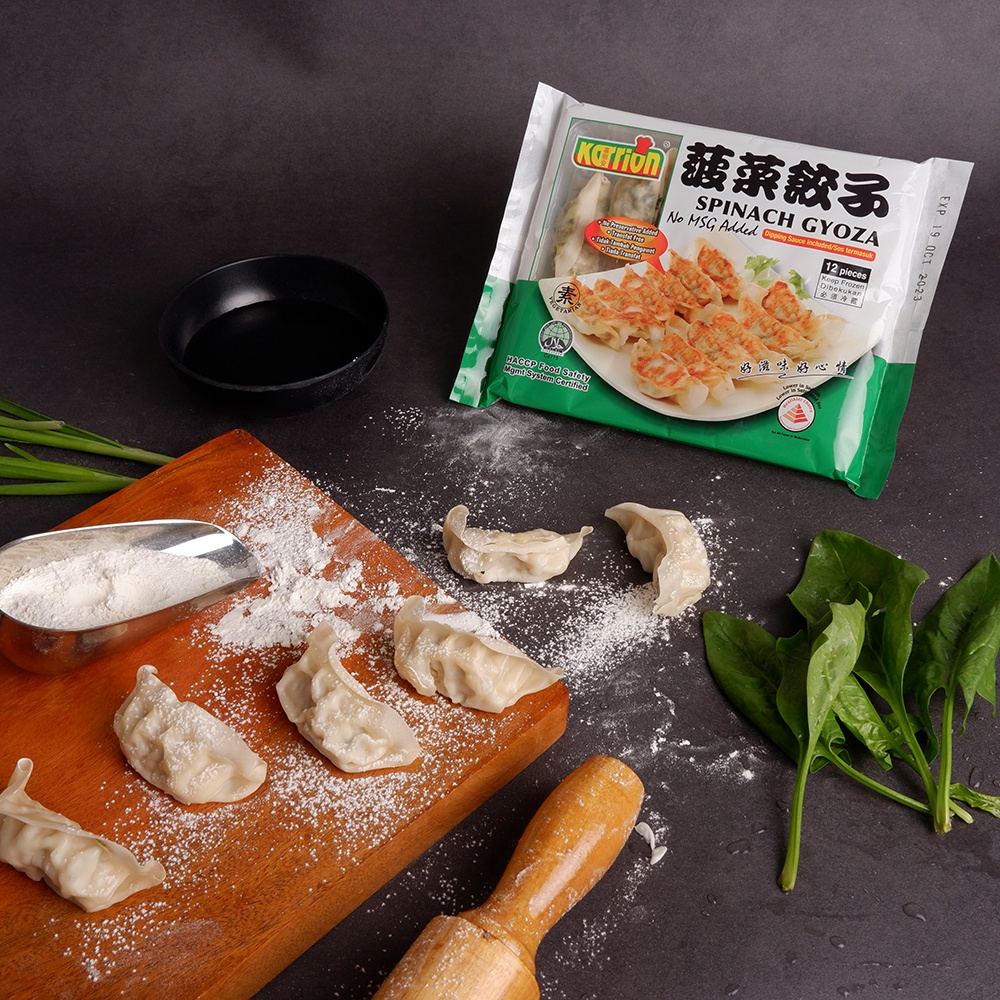 Sủi cảo kiểu Nhật nhân rau Bina KARRION - Spinach Gyoza 192G/ 12 CÁI