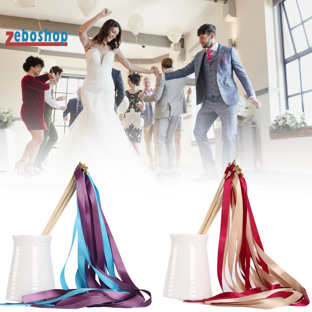 [ZEBO] Set 10 Cây Đũa Điều Ước Thiết Kế Chuông Nhỏ Bền Bỉ Nhiều Màu Sắc Dành Cho Tiệc Tùng / Nhà Cửa