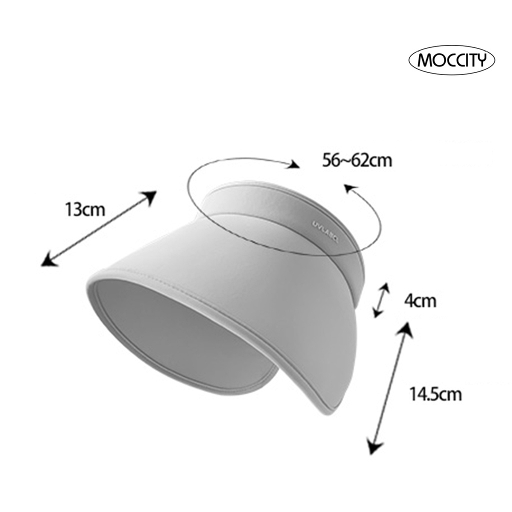 Mũ Chống Nắng Mùa Hè Vành Rộng Màu Trơn Siêu Nhẹ Chống Tia UV Có Đồ Chơi Cho Nữ