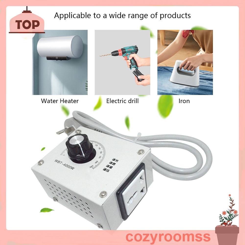 Bộ Điều Chỉnh Điện Áp SCR AC220V 4000W Cho Máy Sưởi Điện