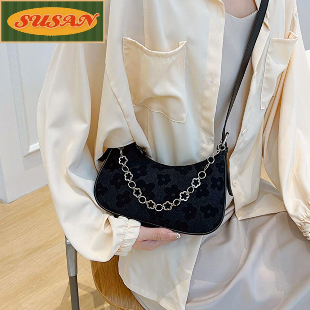 SUSANS Túi Vải Đeo Vai Thời Trang Dành Cho Nữ