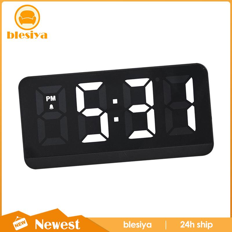 [Blesiya] Đồng Hồ Báo Thức Điện Tử Để Bàn Có Đèn LED Hiển Thị Kỹ Thuật Số Cho Phòng