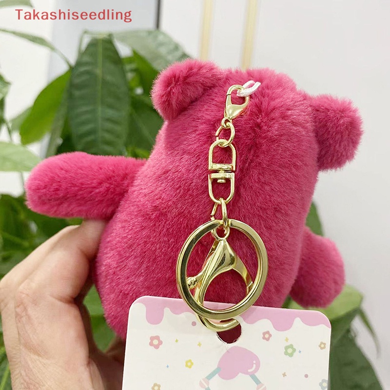 Móc Khóa Hình Gấu Nhồi Bông Đáng Yêu Thời Trang