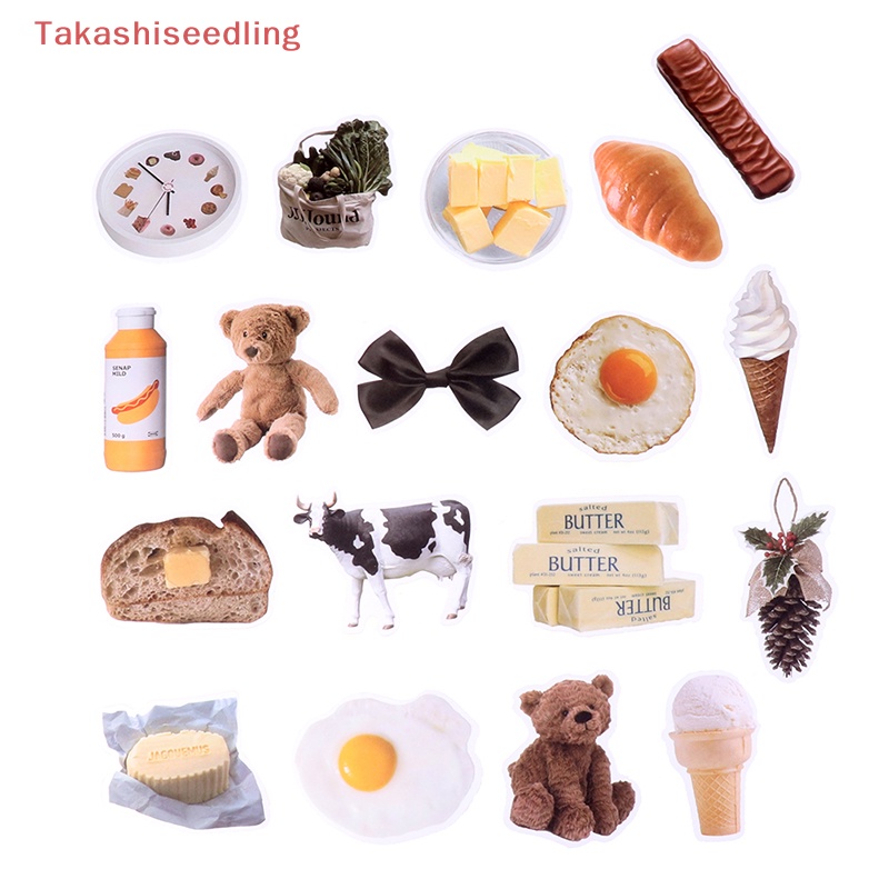 Set 50 Miếng Dán Trang Trí Tủ Lạnh / Điện Thoại / Laptop / Xe Hơi Họa Tiết Hoạt Hình Dễ Thương DIY