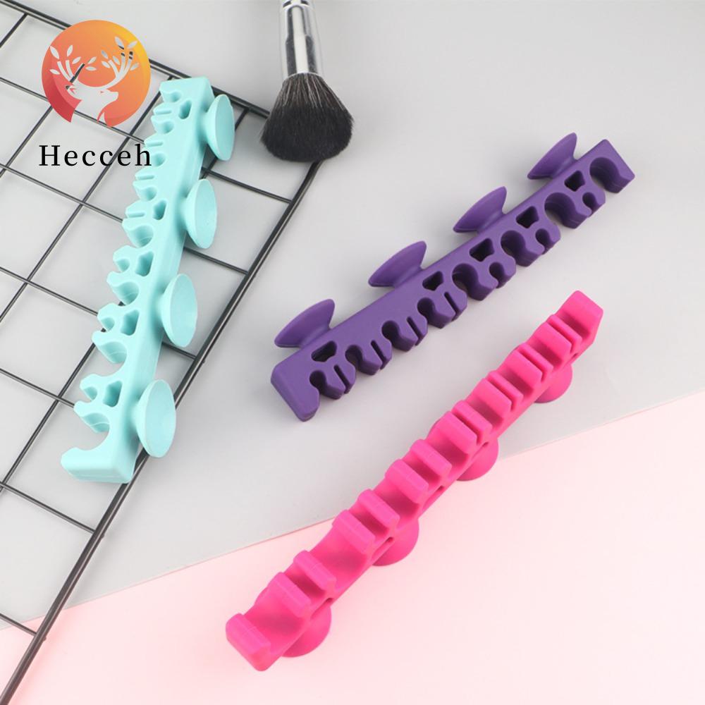 Giá Đỡ Cọ Trang Điểm Bằng Silicone Tiện Dụng