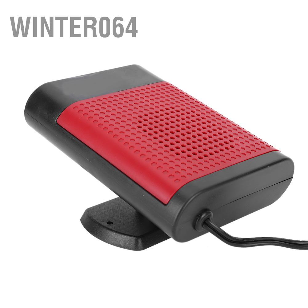 Winter064 Máy sưởi ô tô di động 12V Kính chắn gió Sưởi ấm Rã đông Defogger Đen Đỏ