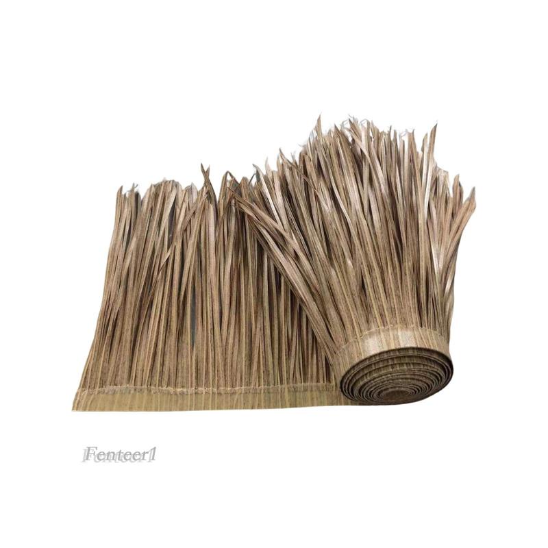 [Fenteer1] Palm Thatch Roll DIY Mái Hiên Kích Thước 39 &quot;x20&quot; Trang Trí Hàng Rào Tiệc