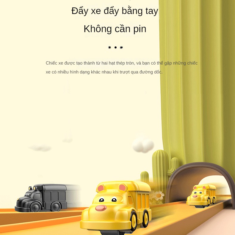 Bộ Đồ Chơi Đường Ray Xe Lửa Luyện Tập Trí Não Cho Bé