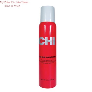 Chai Xịt dưỡng bóng CHI Shine Infusion Thermal Polishing Spray 150g-new