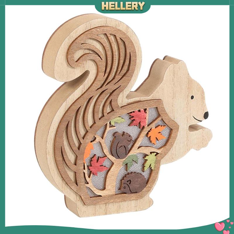 Kệ Gỗ Trang Trí Nhà Cửa Hình Sóc