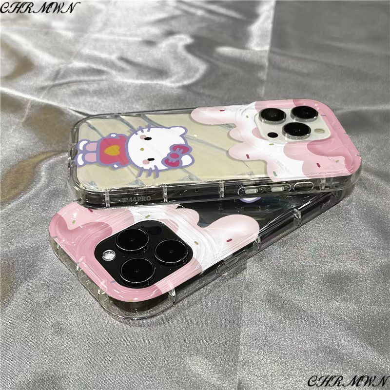 Ốp Điện Thoại Dẻo Trong Suốt Họa Tiết Hoạt Hình Mèo Kitty Dễ Thương Cho iPhone14promax / sinsxrplus 1312 11 7 830K