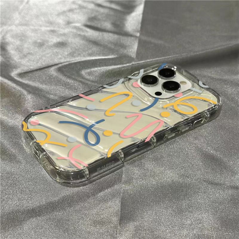 Ốp Điện Thoại Dẻo Trong Suốt Họa Tiết Hoạt Hình Oigh Dễ Thương Cho Apple 8 Line / 1312 iPhone14promaxsins11 7 plus / xr