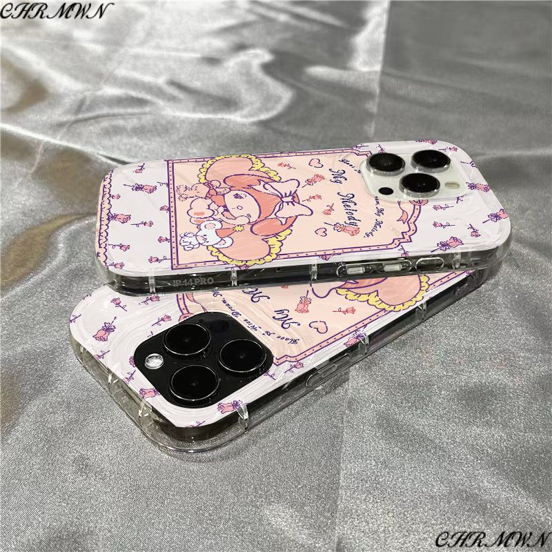 Ốp Điện Thoại Mềm Trong Suốt Họa Tiết Hoa OYO2 1312 Melody Cho iphone14promax 11 / xr 87Plus