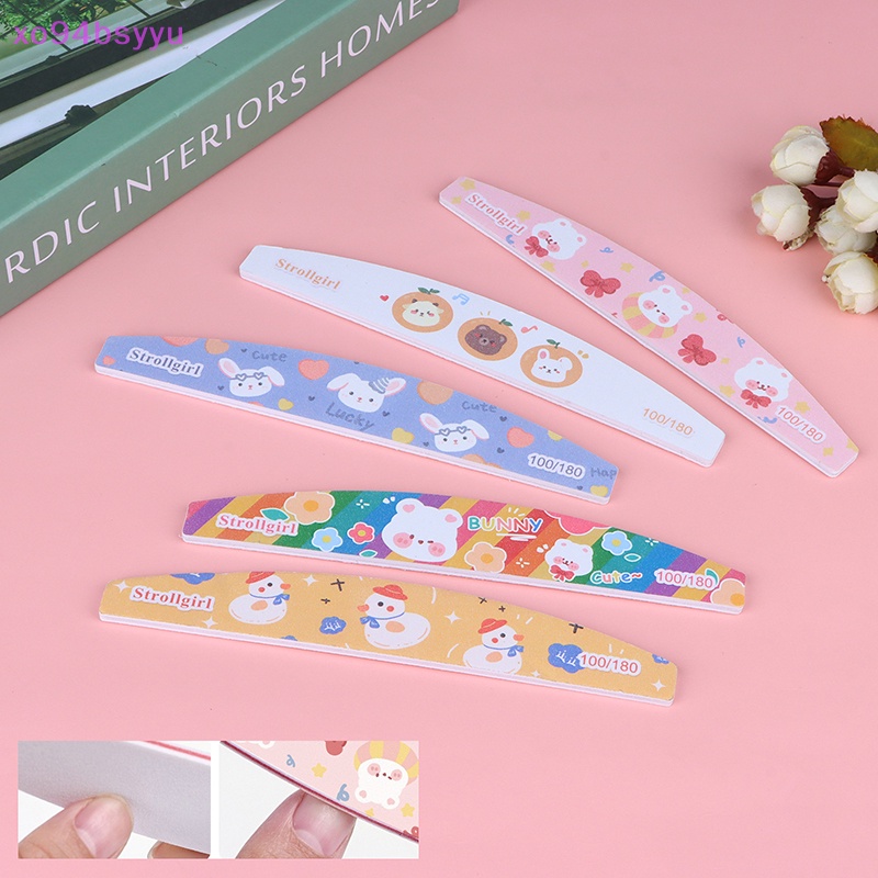 Dụng Cụ Dũa Móng Hai Mặt Xo94Bsyu Họa Tiết Hoạt Hình Dễ Thương