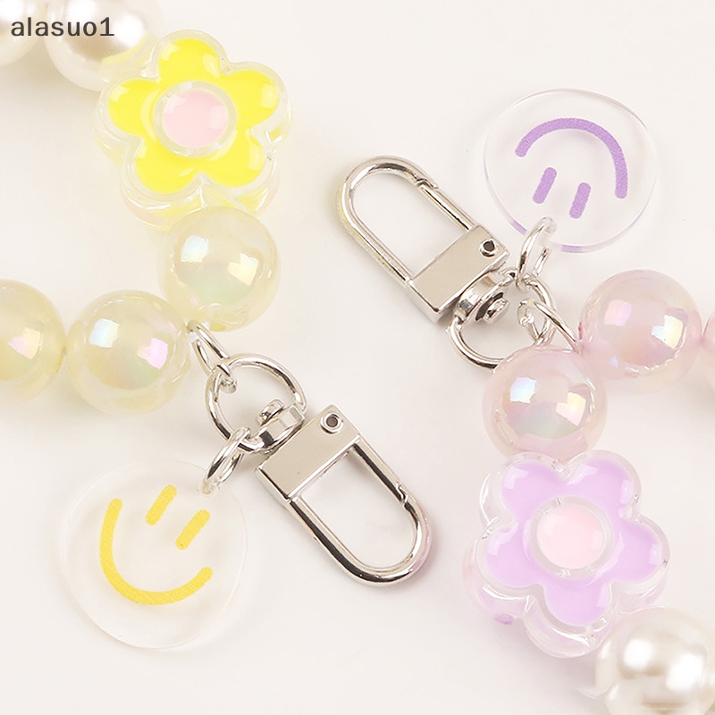 Móc Khóa Hình Bông Hoa Đính Ngọc Trai Sáng Tạo Thời Trang