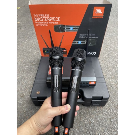 Micro không dây JBL URX9900 Và JBL KMC8 -2 râu cao cấp,chống hú,chống rít, hát nhạy