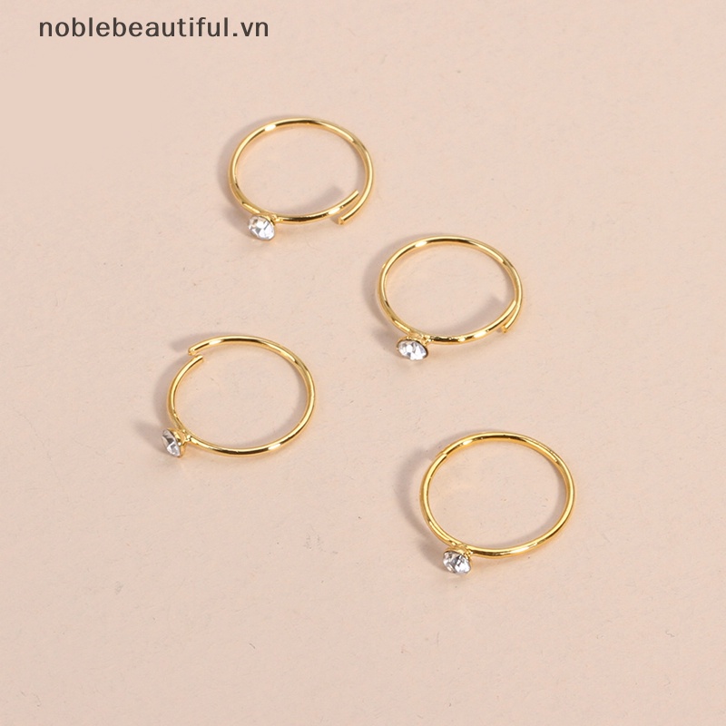 Set 20 Khuyên Mũi Tròn Đơn Giản Sáng Tạo Cho Nam Nữ