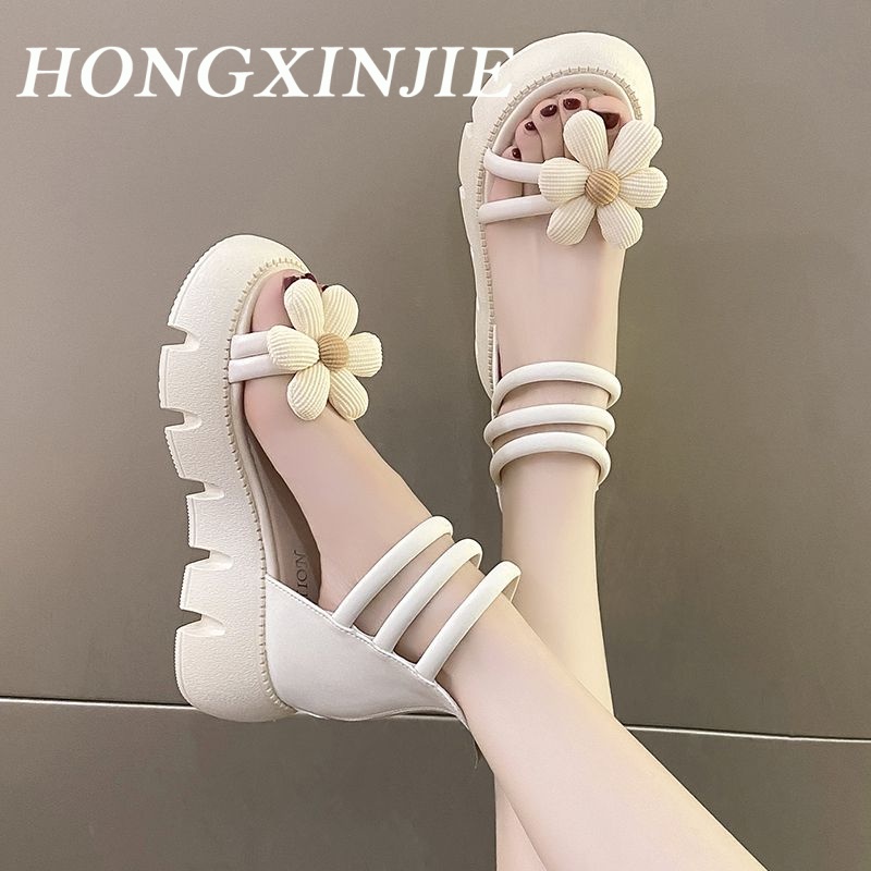 HONGXINJIE dép nữ dép sandal nữ d 2023 HOTSALE Sản phẩm mới vào mùa hè thời trang 062704