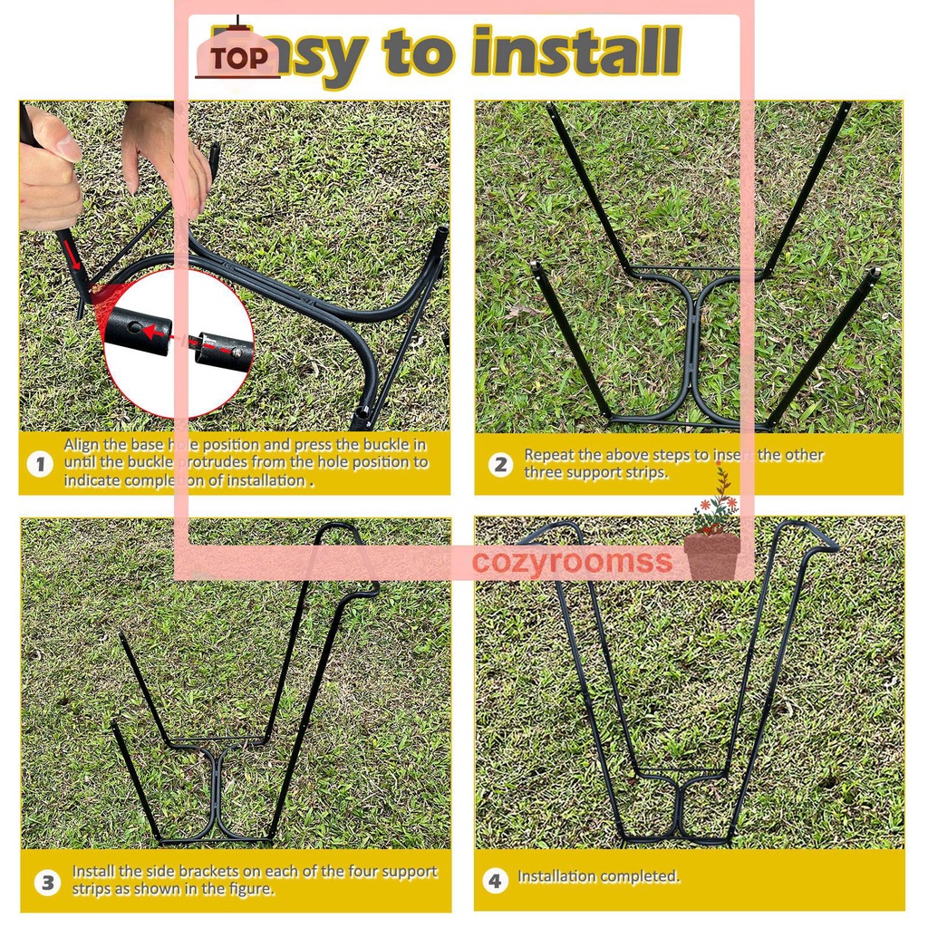 Giá Đỡ Túi Đựng Rác Có Thể Tháo Rời Tiện Dụng Cho Sân Vườn / Cắm Trại