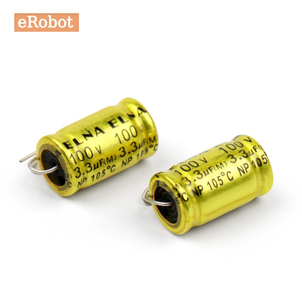 Set 10 Tụ Điện Âm Thanh 100V 1UF-47UF 1UF 1.5UF 2.2UF 3.3UF 4.7UF 5.6UF 6.8UF 10UF 12UF 22UF 33UF Chuyên Dụng