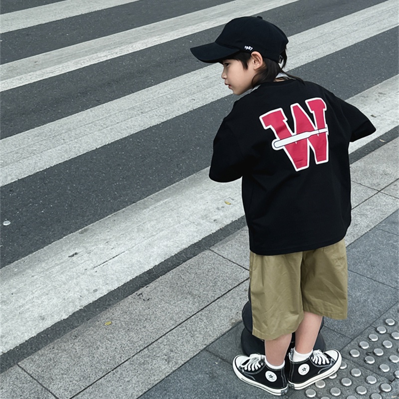 Yidanl Mới Áo Thun 100% Cotton Tay Ngắn Unisex Cho Bé