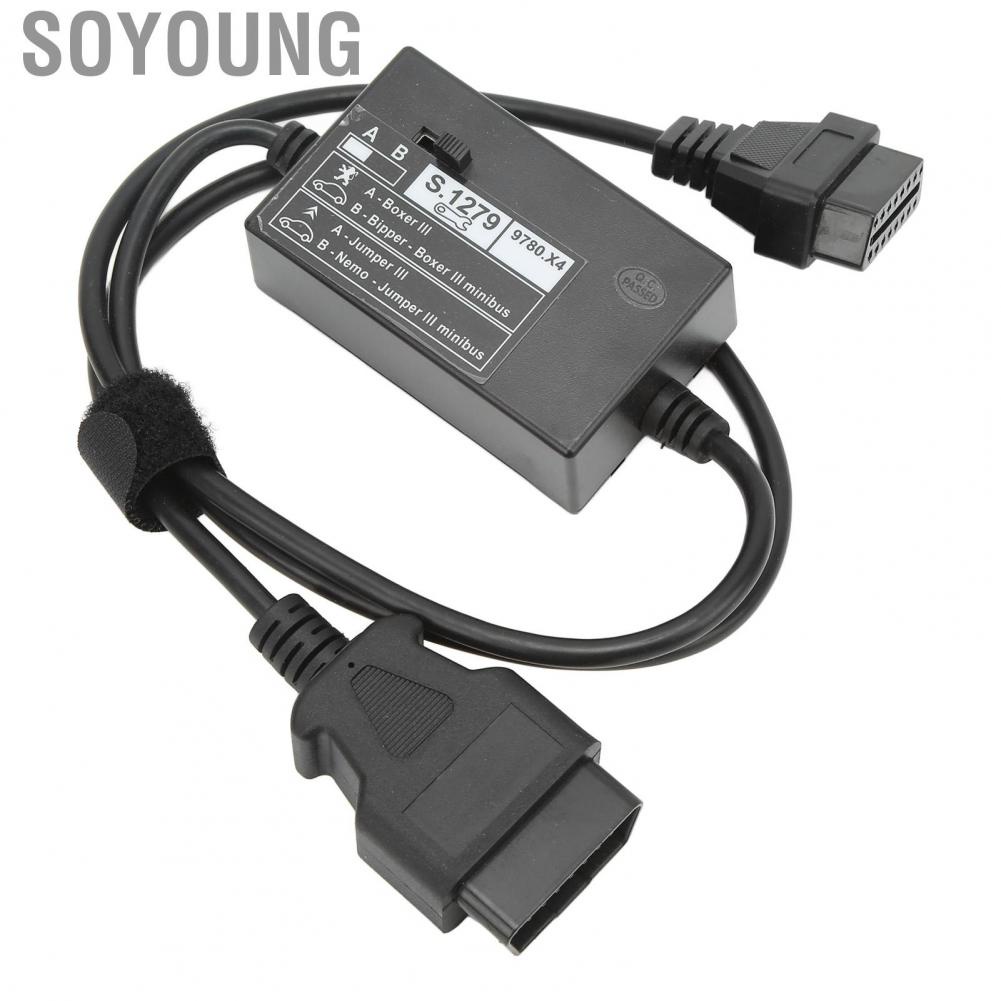 Soyoung OBD2 Adapter Cable  Practical OBD Diagnostic Easy Operation High Efficiency Stable Performance for Car