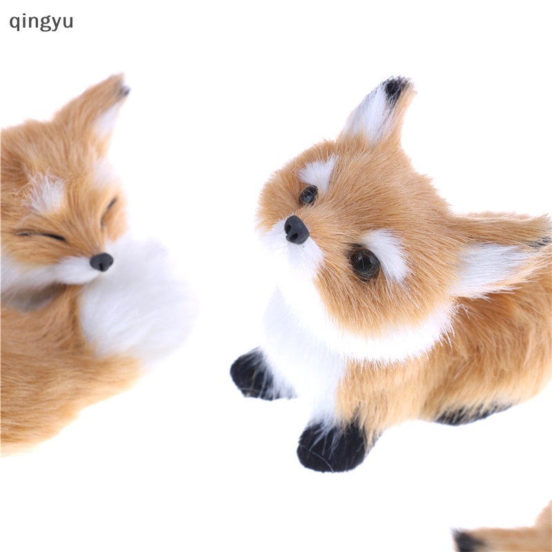 Qingyu Mô Hình Đồ Chơi Mô Phỏng Xương Cáo Bằng Poly Lông Thú Dành Cho Trang Trí Nhà Cửa Sinh Nhật Tốt Nhất