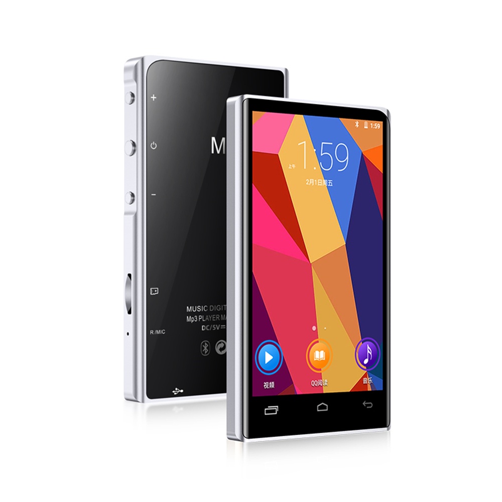 Trình phát Bluetooth 5.0 Mp5 Màn hình cảm ứng đầy đủ 4.0 inch Ghi âm đài Fm Sách điện tử Mp4 Mp5 Trình phát video nhạc Loa tích hợp -Rosser2