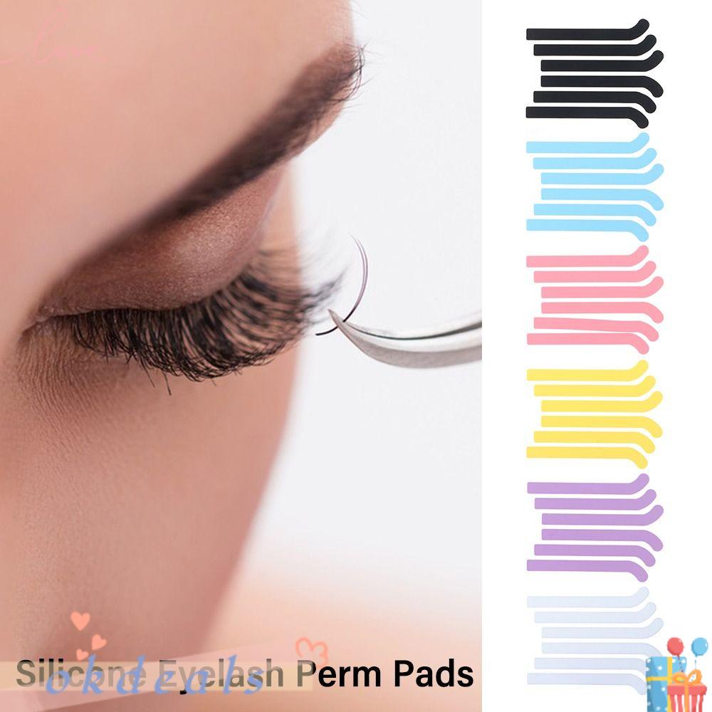 OKDEALS Set 3 Cặp Đệm Silicone 3D Hỗ Trợ Nối Mi Có Thể Tái Sử Dụng