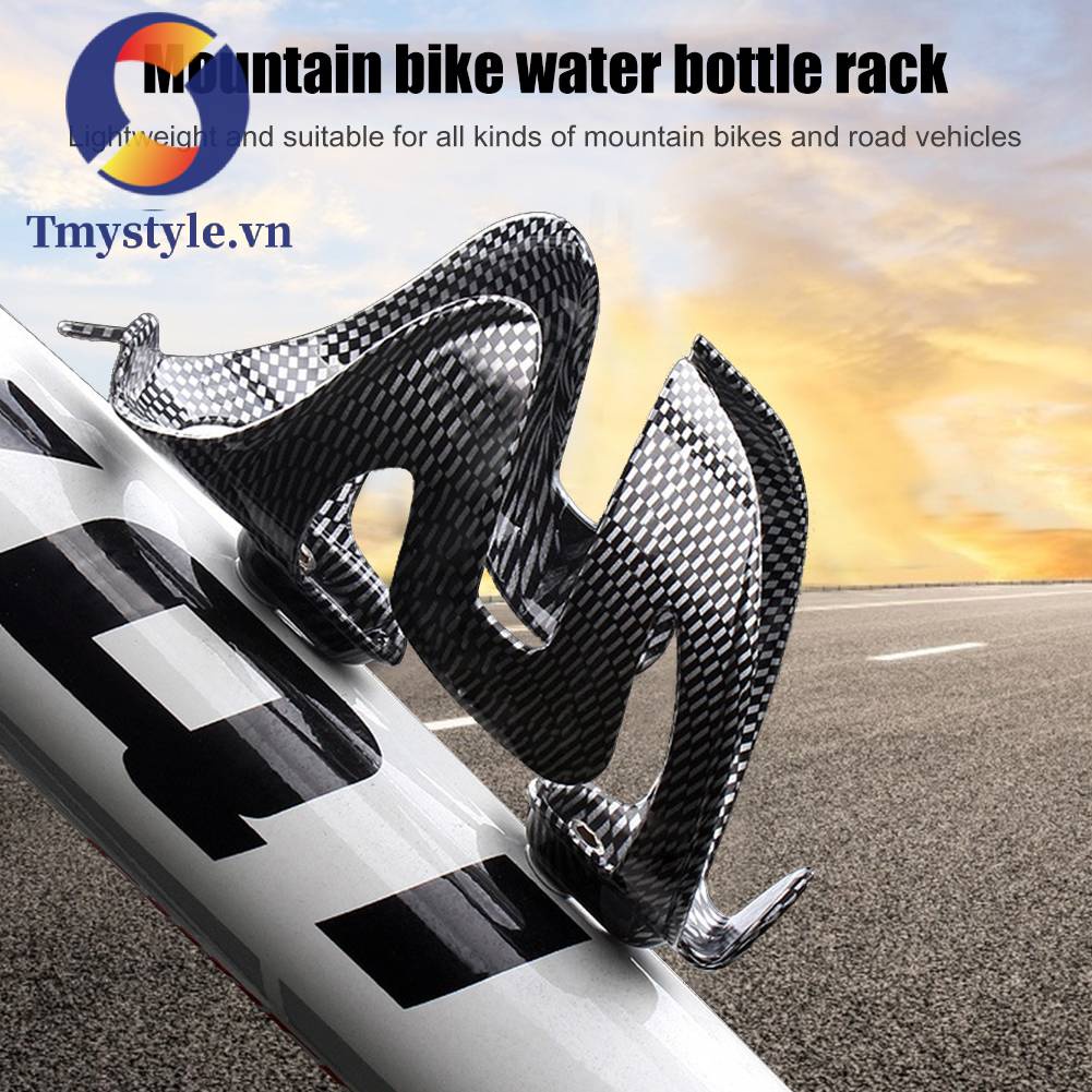 Giá Đỡ Bình Nước Bằng Sợi Carbon Kèm 2 Ốc Vít Cho Xe Đạp