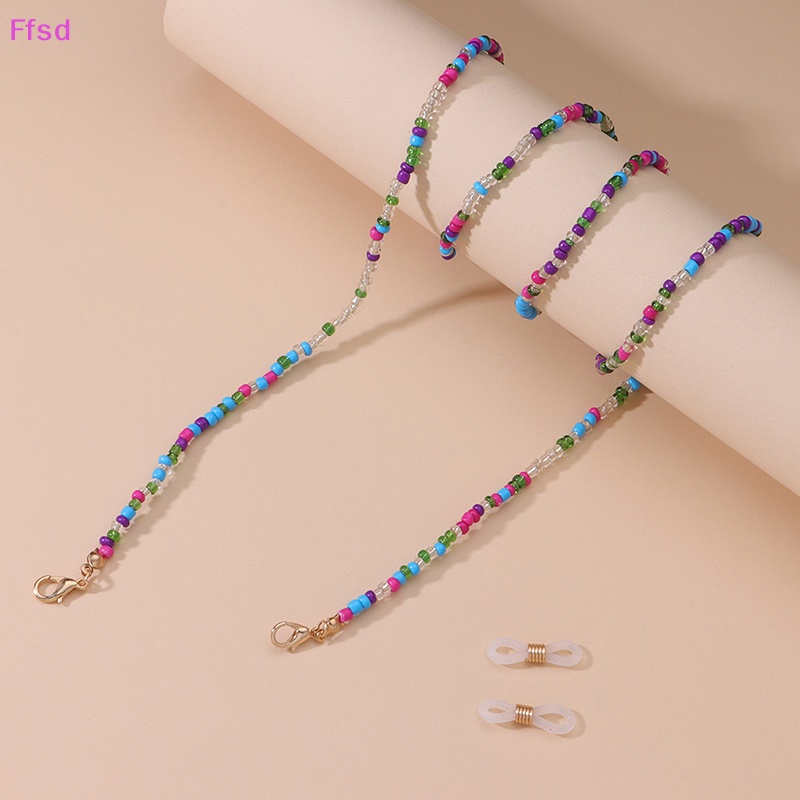 {Ffsd} Dây Đeo Mắt Kính Đính Hạt Cườm Chống Trượt Cho Nữ * Bán Chạy