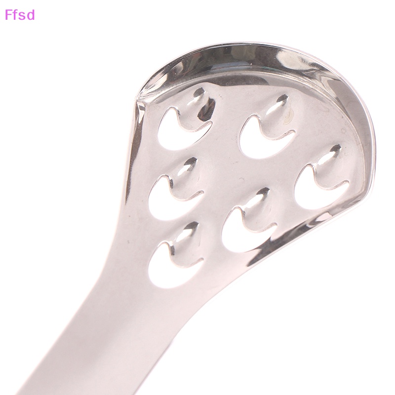 Dụng Cụ Nạo Lưỡi Di Động Bằng Thép Không Gỉ Chống Trượt Có Thể Tái Sử Dụng