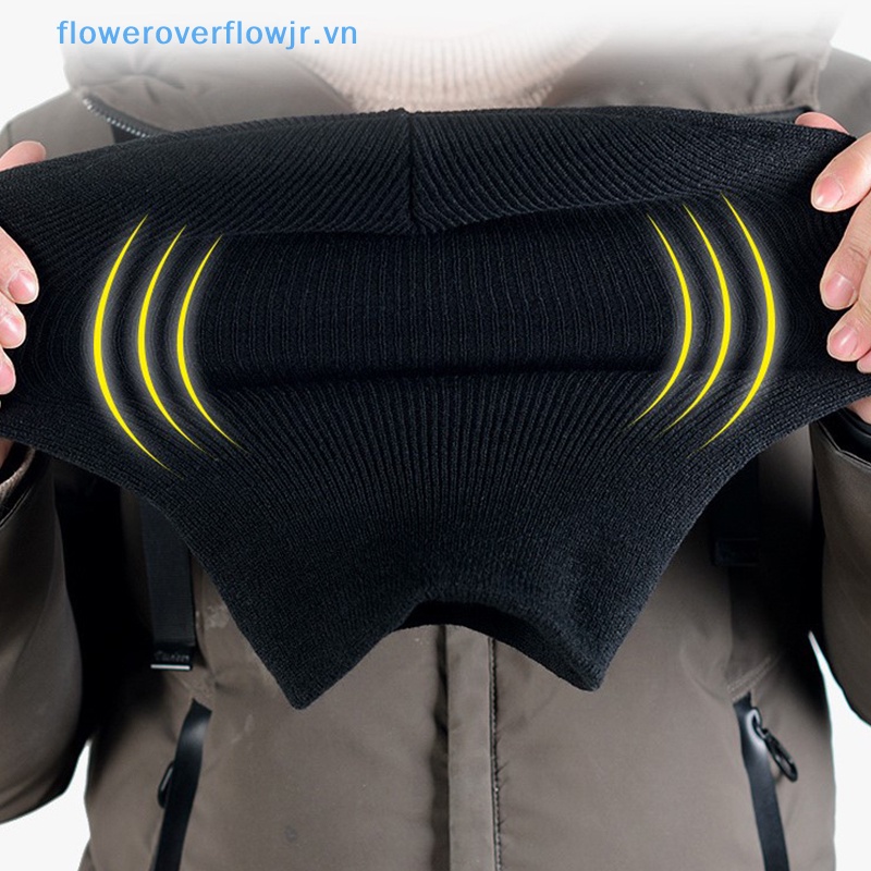 1 Mũ Balaclava Thêu 3 Lỗ Giữ Ấm Mùa Đông Cho Unisex