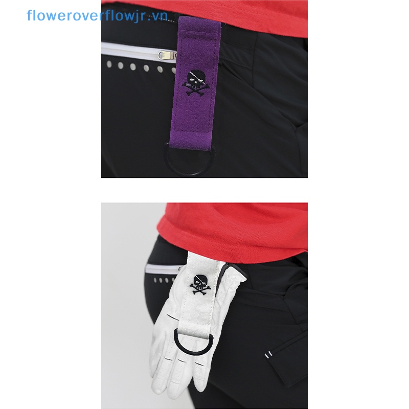 Fjr Khăn Polyester Lau Gậy Đánh Golf Với Móc Khóa Thể Thao Làm Sạch Tay Hai Mặt
