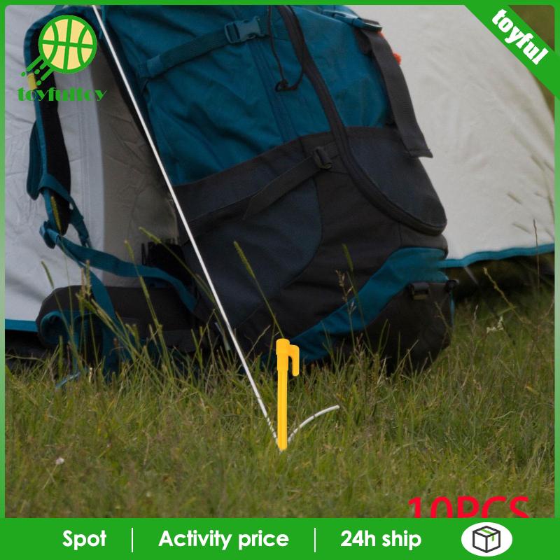 Bộ 10 Cọc Cắm Lều Trọng Lượng Nhẹ Tiện Dụng