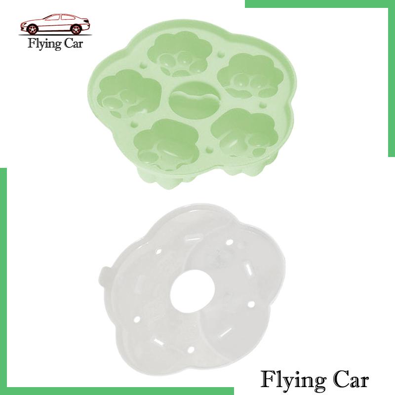 Khuôn Silicone Tạo Hình Bàn Chân Mèo Làm Xà Phòng / Chocolate