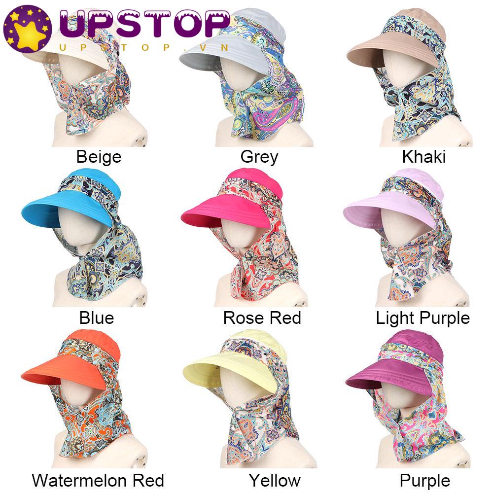 UPSTOPVN Mũ Rộng Vành Chống Nắng Thời Trang Biển Cho Nữ