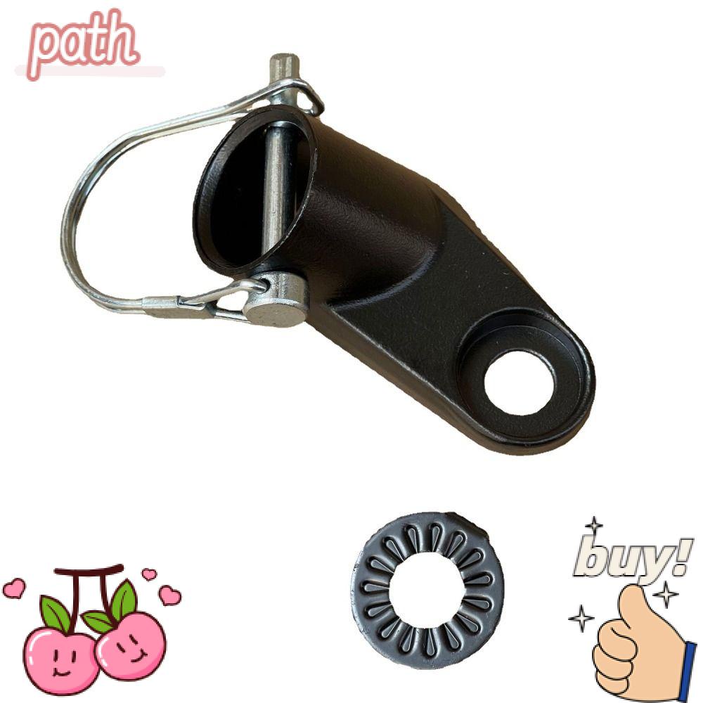 PATH Móc Nối Phía Sau Xe Đạp Bằng Thép Màu Đen Chất Lượng Cao