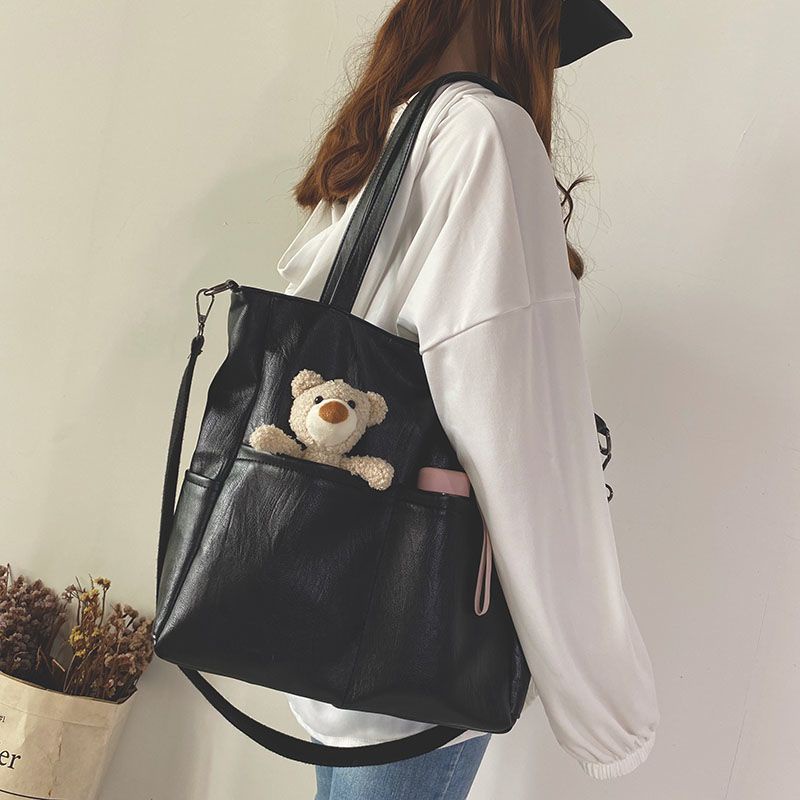 Túi Xách Da Mềm Cỡ Lớn Thời Trang Hàn Quốc 2020 Cho Nữ