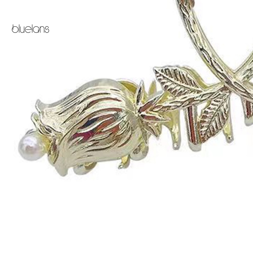 Bluelans Kẹp Tóc Càng Cua / Ngôi Sao / Nơ Bằng Kim Loại Kiểu Gợn Sóng Hình Học