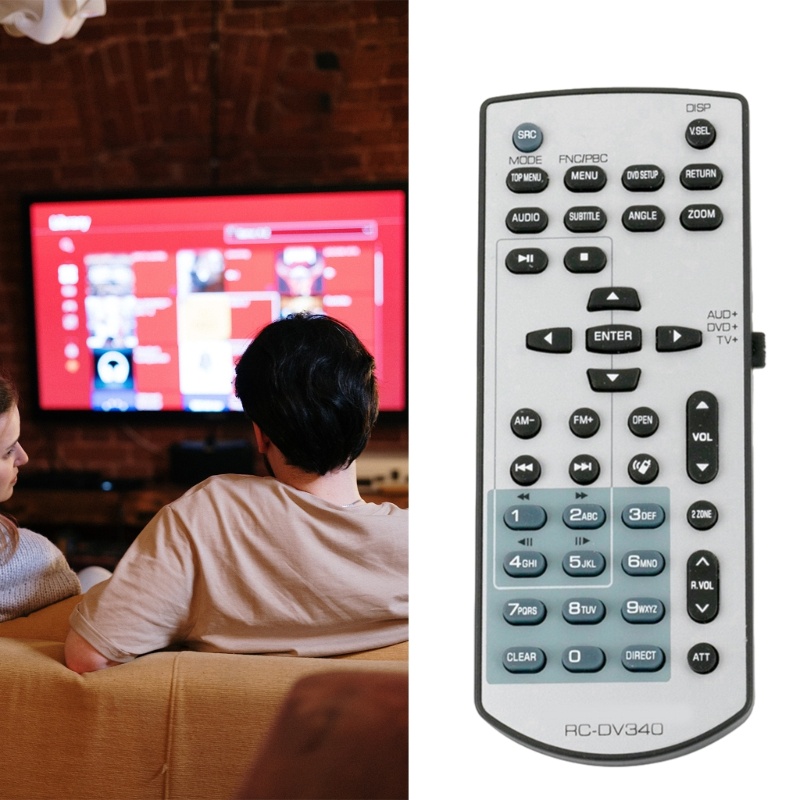 Điều Khiển Từ Xa Thay Thế DV340 Cho KVT-512 KVT512 Dx7019 Dx7039