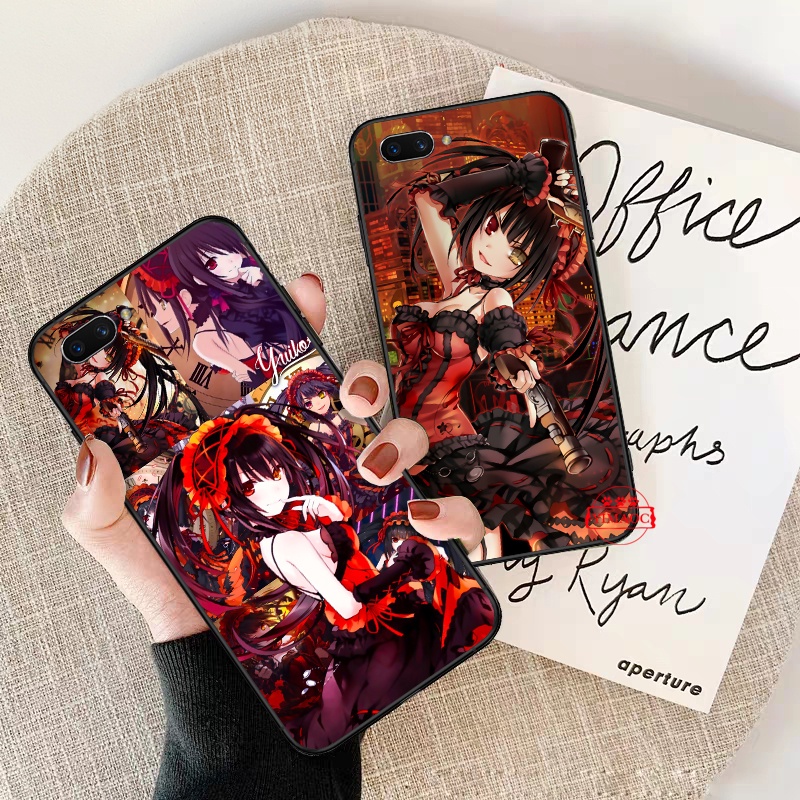 Đối với oppo reno 2 2z 2f 3 4 pro 5 lite 5k pro plus 5g ốp lưng mềm y234 gambar kurumi tokisaki