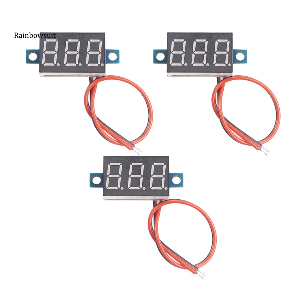 Mô Đun Kiểm Tra Điện Áp JH_VDCS1-V03 Màn Hình LED 0.36 Inch DC0-40V Độ Chính Xác Cao