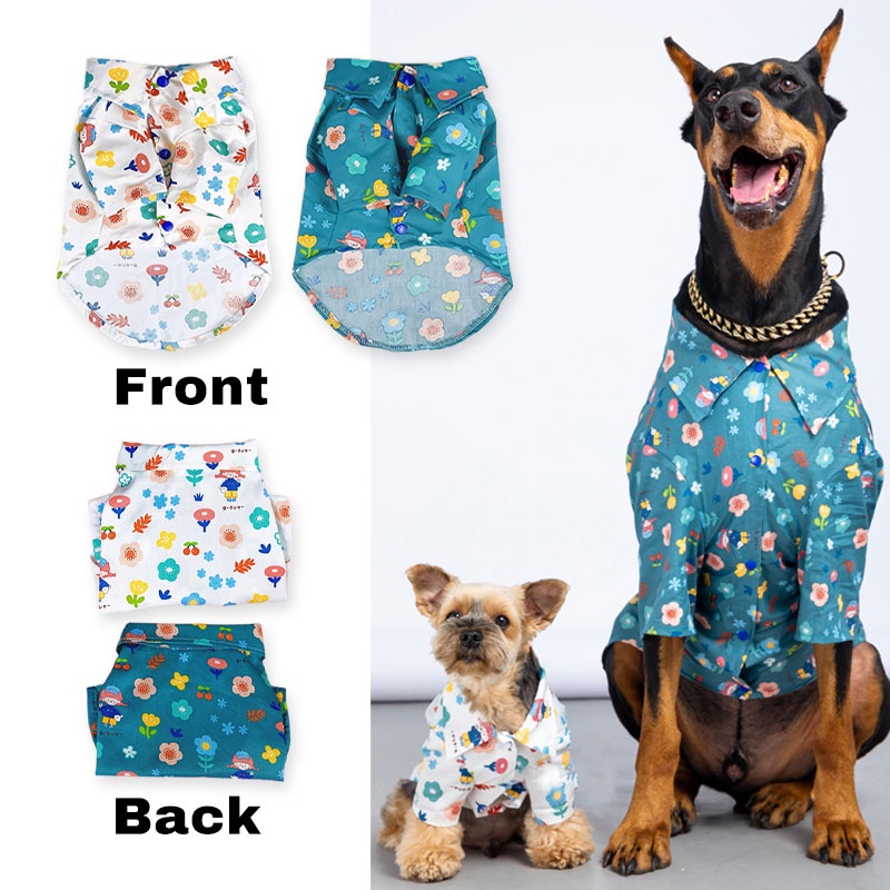 HamshMoc Áo Sơ Mi Mềm Nhẹ Thoáng Khí In Họa Tiết Hamsa Thời Trang Cho Cún Cưng