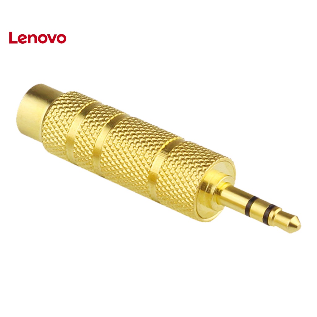 Bộ Chuyển Đổi Âm Thanh Nhanh Bằng Kim Loại Mini Màu Vàng Đồng 3.5mm Đầu Cắm Sang Ổ Cắm 6.5mm Đa Năng Cho Thiết Bị Điện Tử