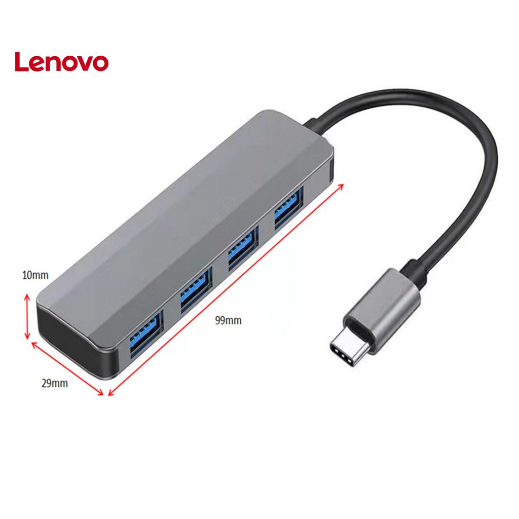 Trạm Sạc 4 Cổng USB 5Gbps Tốc Độ Cao Chuyển Đổi Dữ Liệu Type-C Sang USB