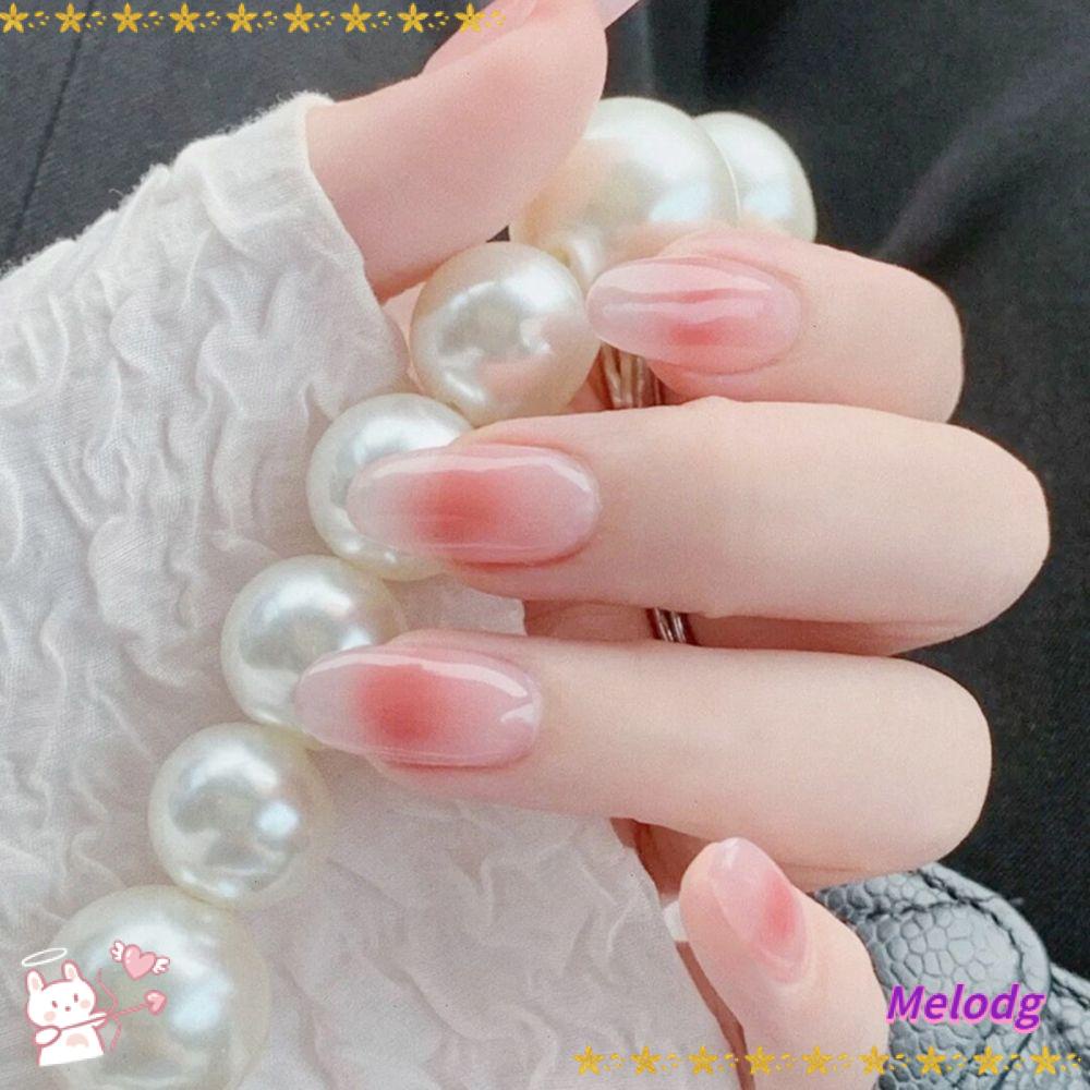 MELODG Hộp 24 Móng Tay Giả Thời Trang Cho Nữ